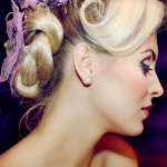 Lilac and Blonde.